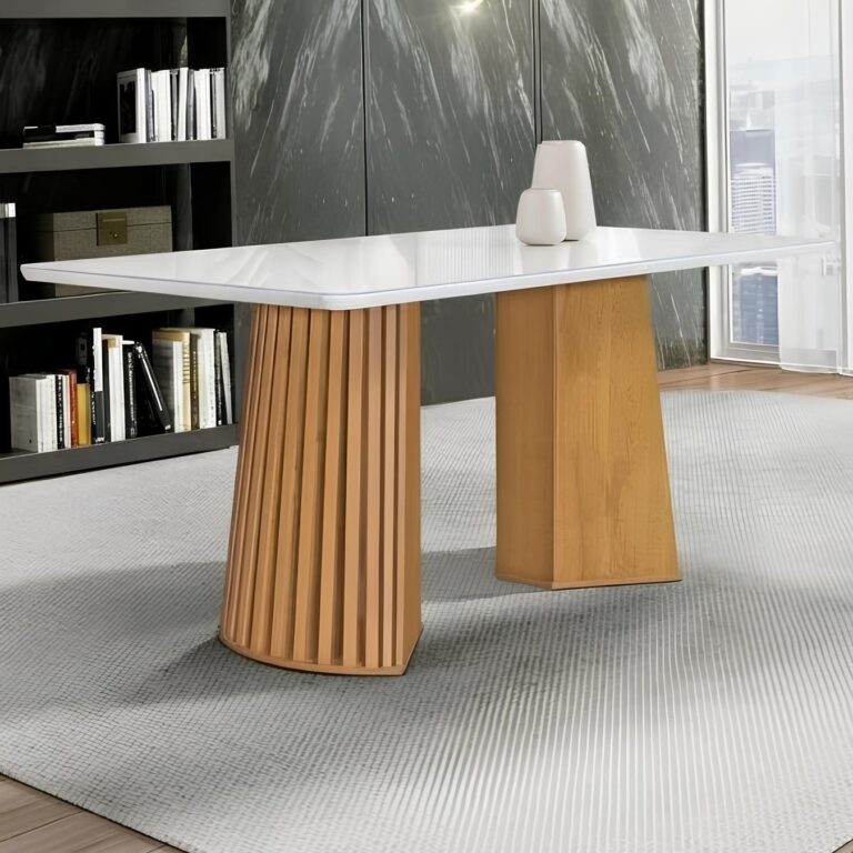 Mesa Nevada 120 (Tampo Smart Plus) Cinamomo/Off White