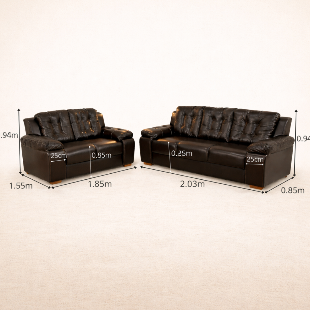 Sofá 3 e 2 lugares 240 Korino Café