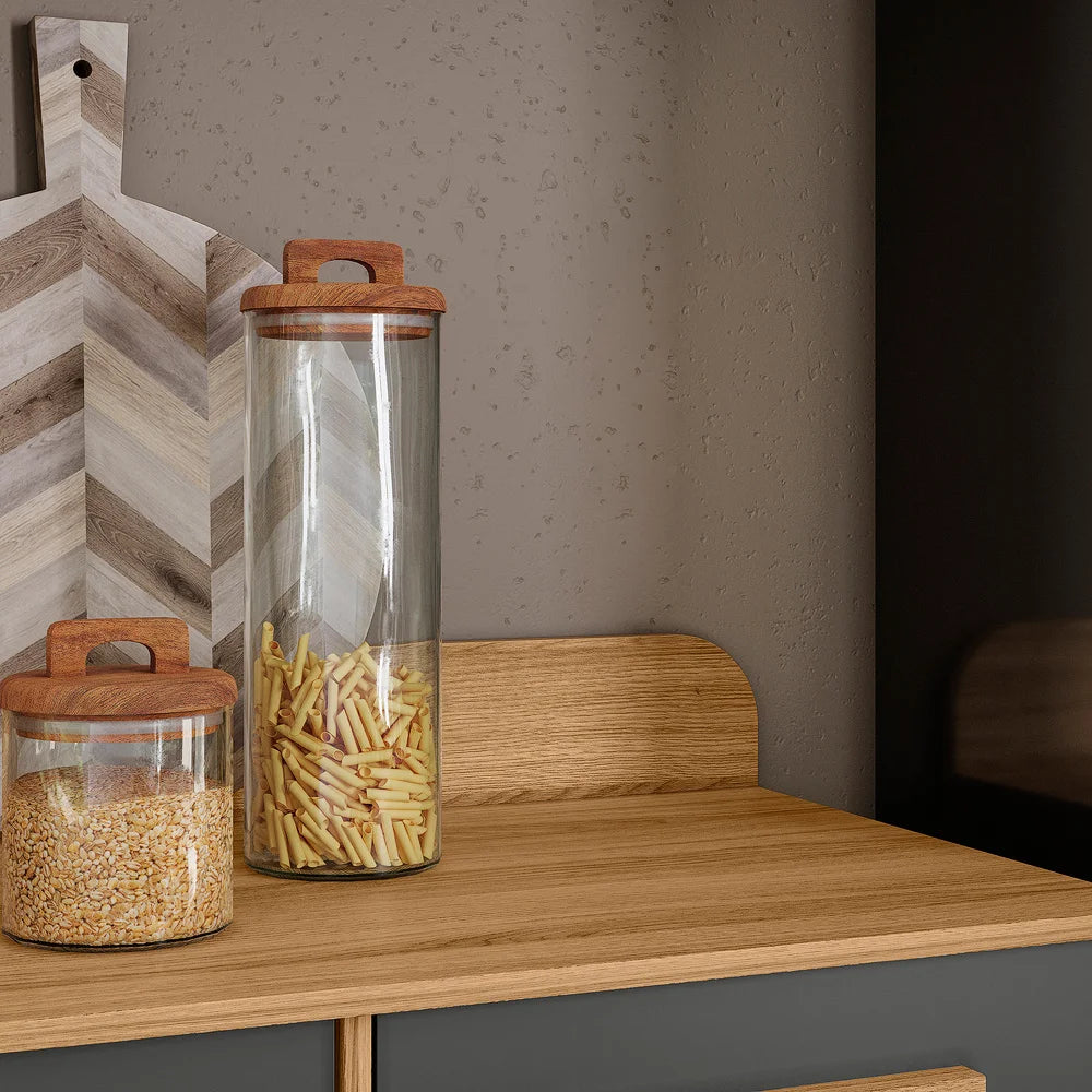 Cozinha Maria Flor Freijó/Chumbo – NICIOLI