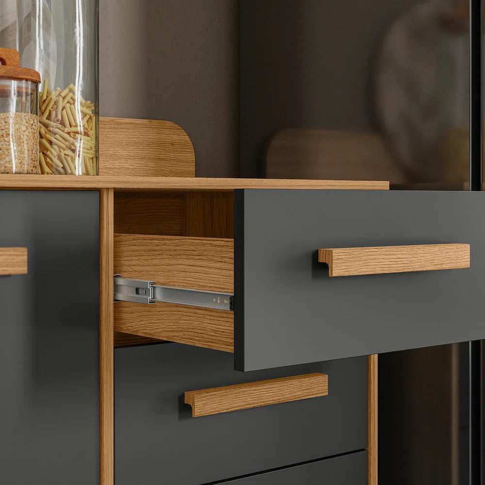 Cozinha Maria Flor Freijó/Chumbo – NICIOLI